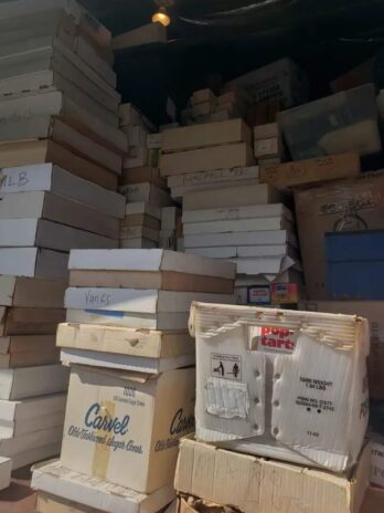 Buy sport card liquidation pallet